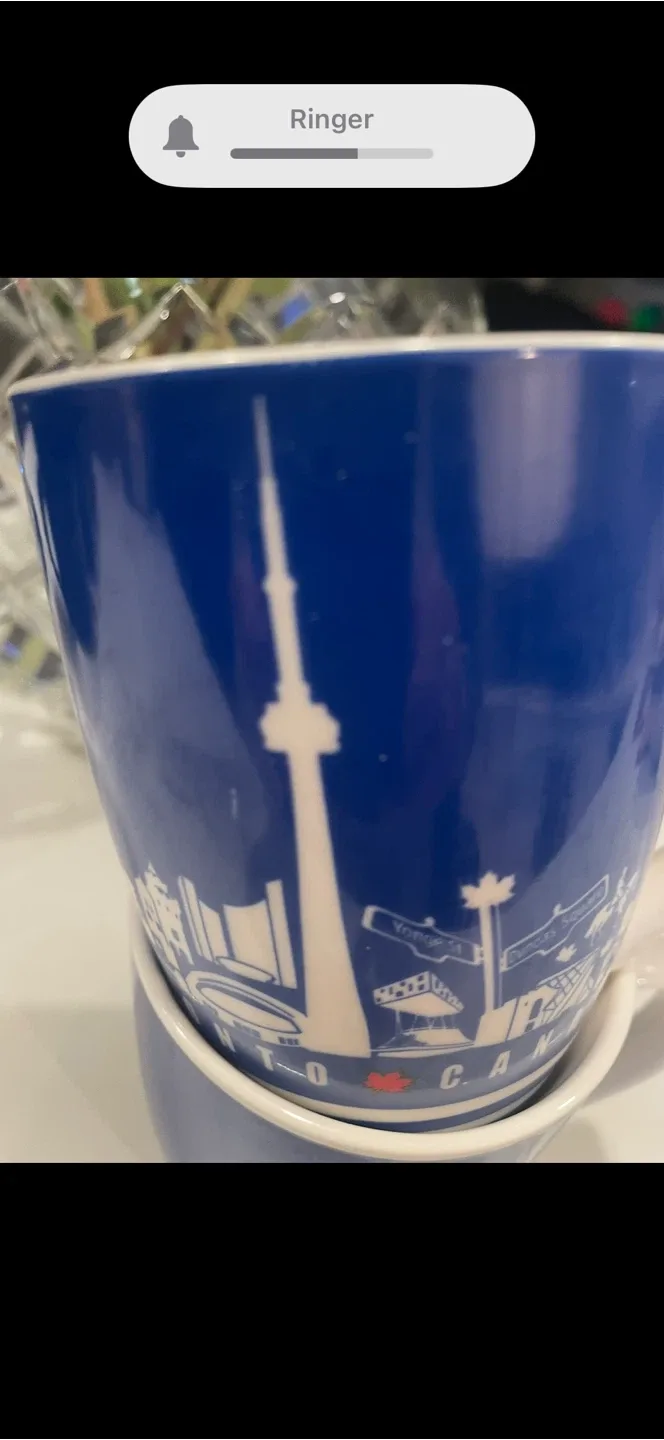 Toronto Canada Skyline Mugs - Set of 2 thumbnail