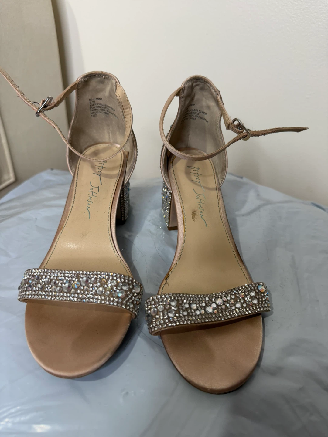 Betsey Johnson Rhinestone Heels - photo 2