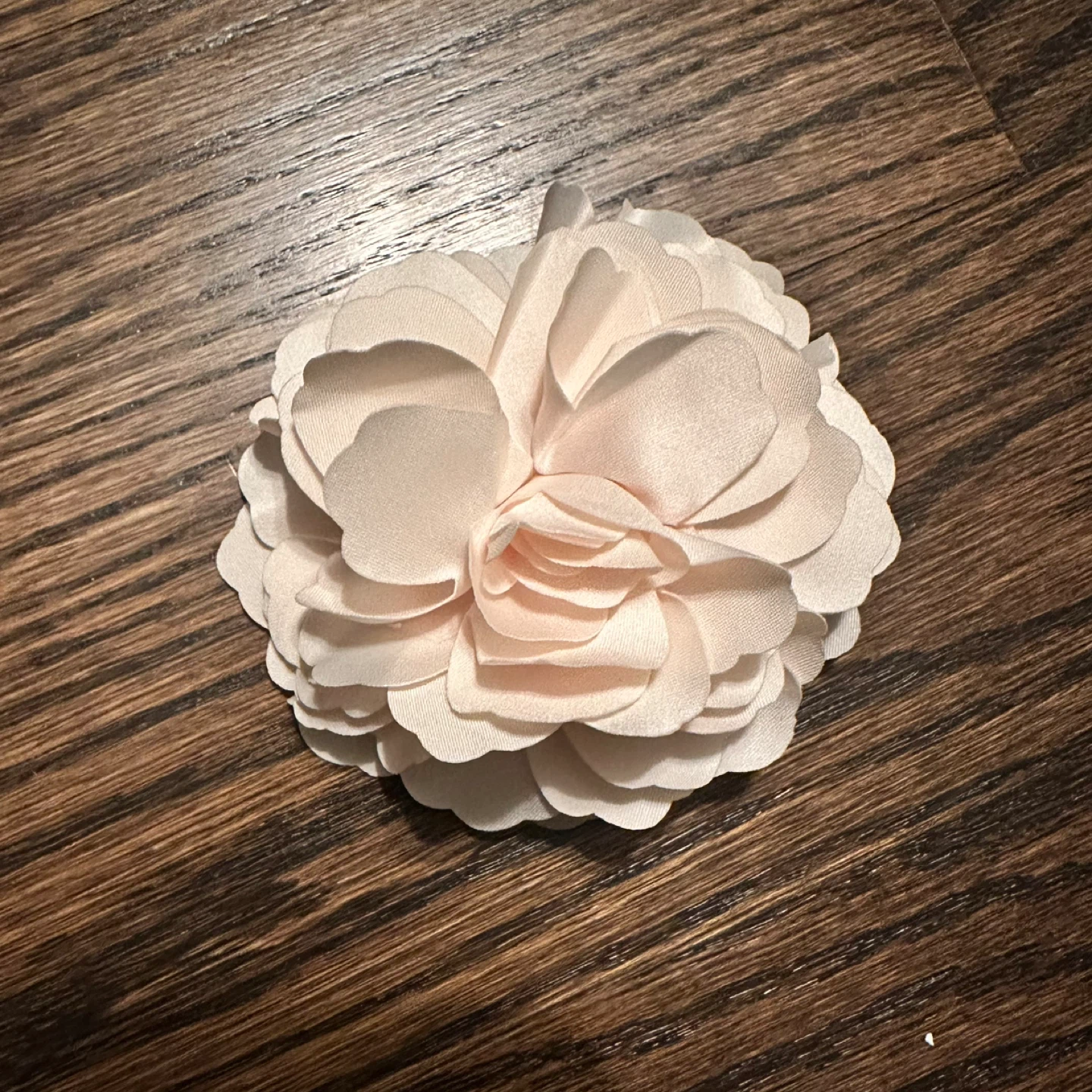 Flower Hair Clip / Pin - Cream Coloured