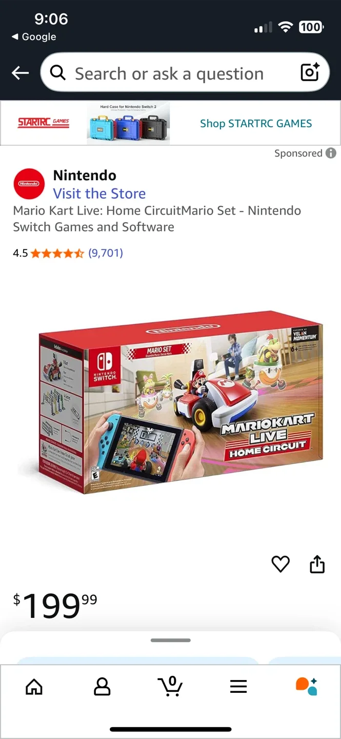 Nintendo Mario Kart Live: Home Circuit Set
