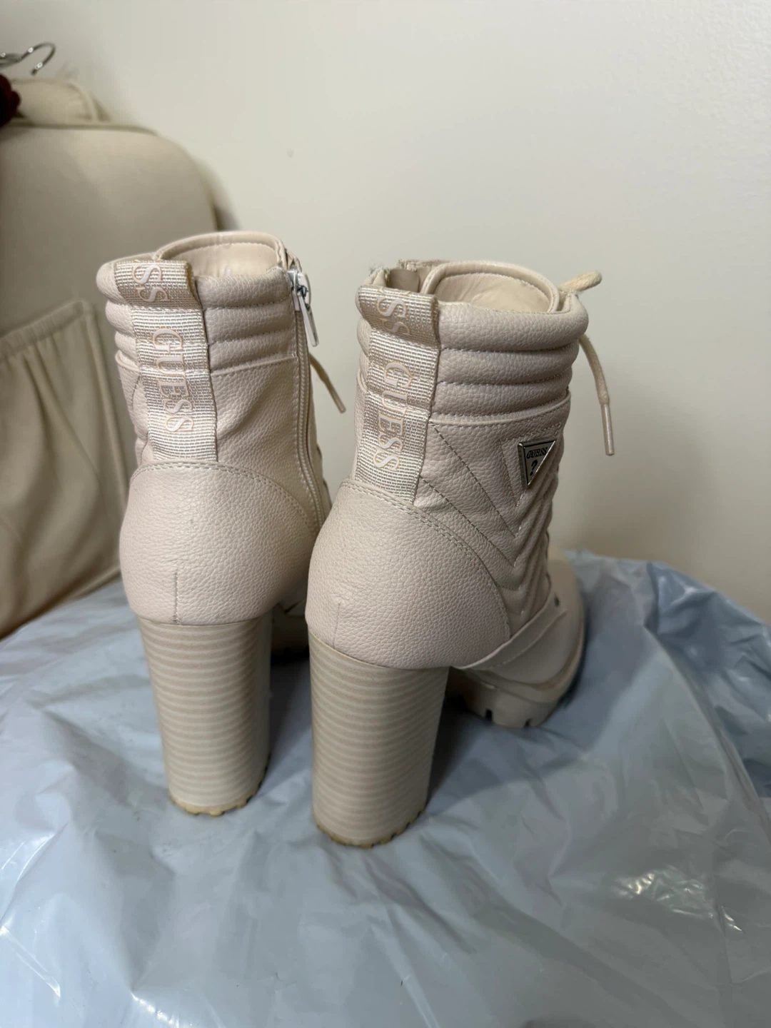 Guess Women's Heeled Combat Boots - photo 2
