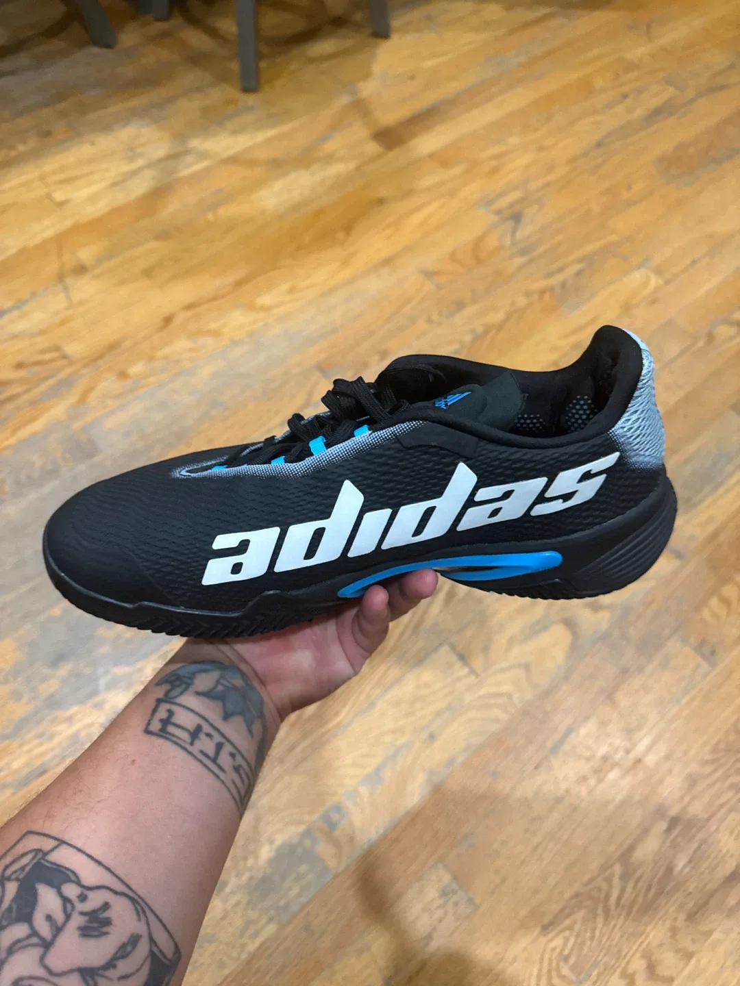 Adidas Barricade M Clay Tennis Shoes size 10.5 image indicator(5)