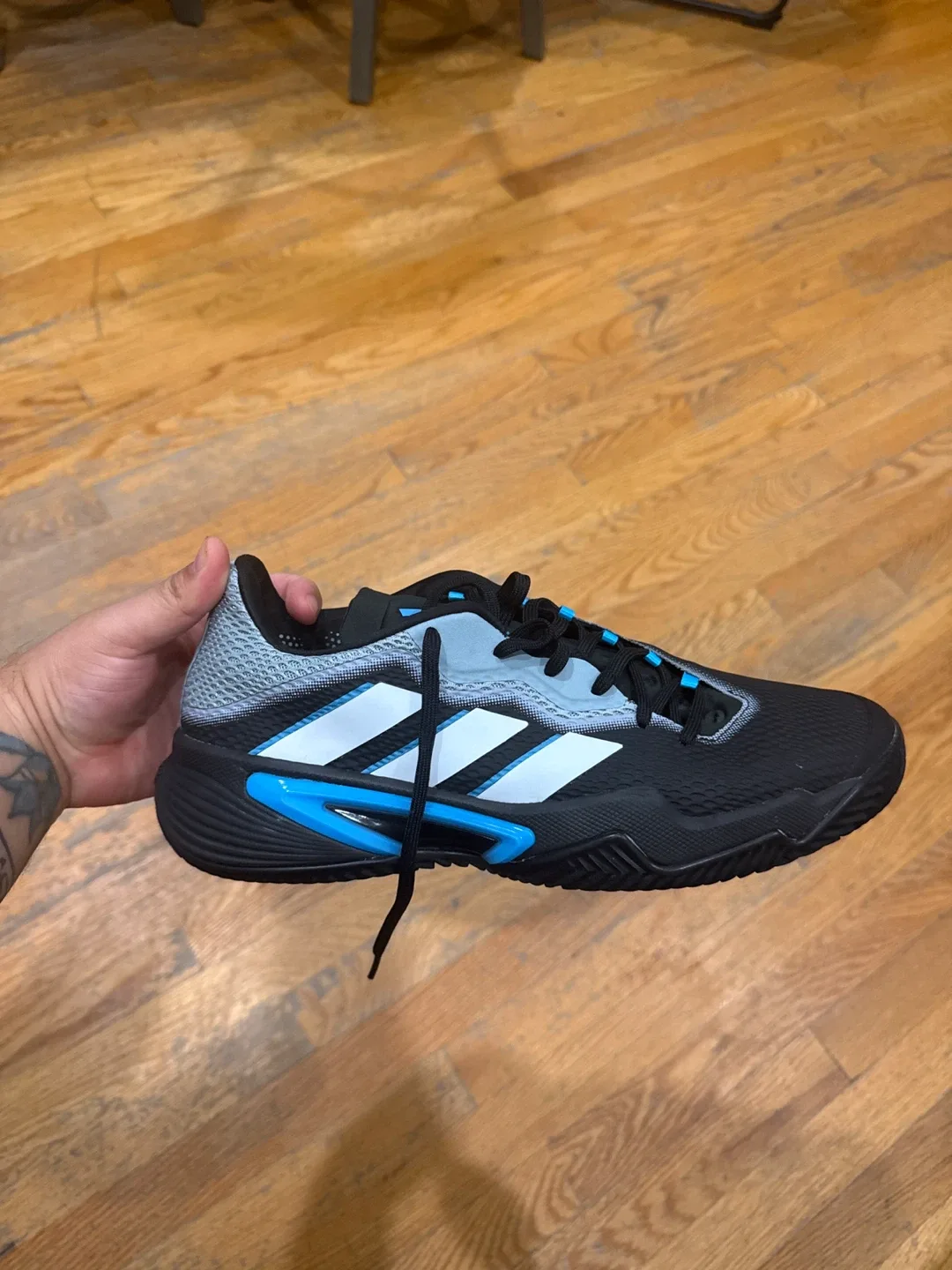 Adidas Barricade M Clay Tennis Shoes size 10.5 image indicator(3)