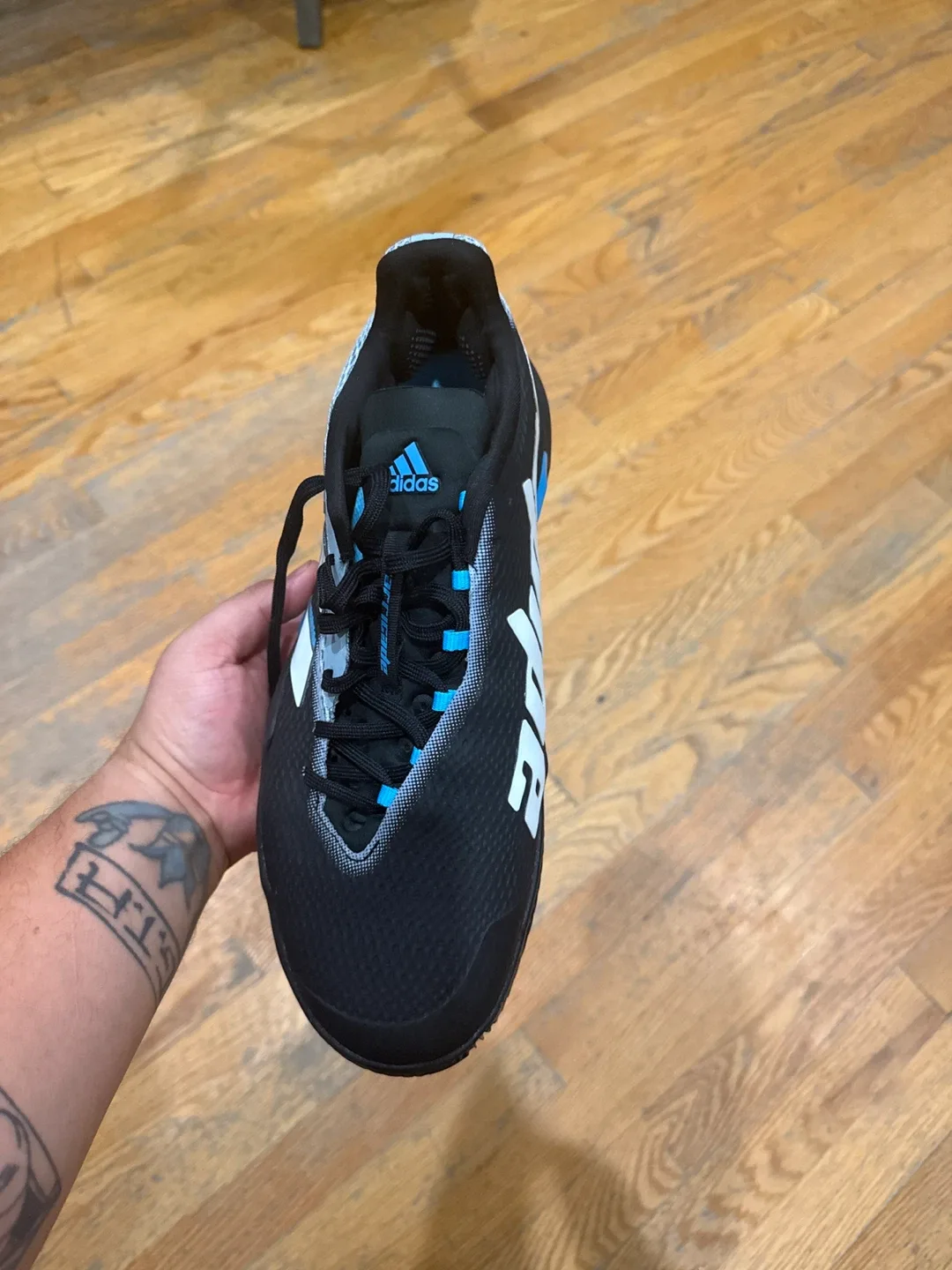 Adidas Barricade M Clay Tennis Shoes size 10.5 image indicator(4)