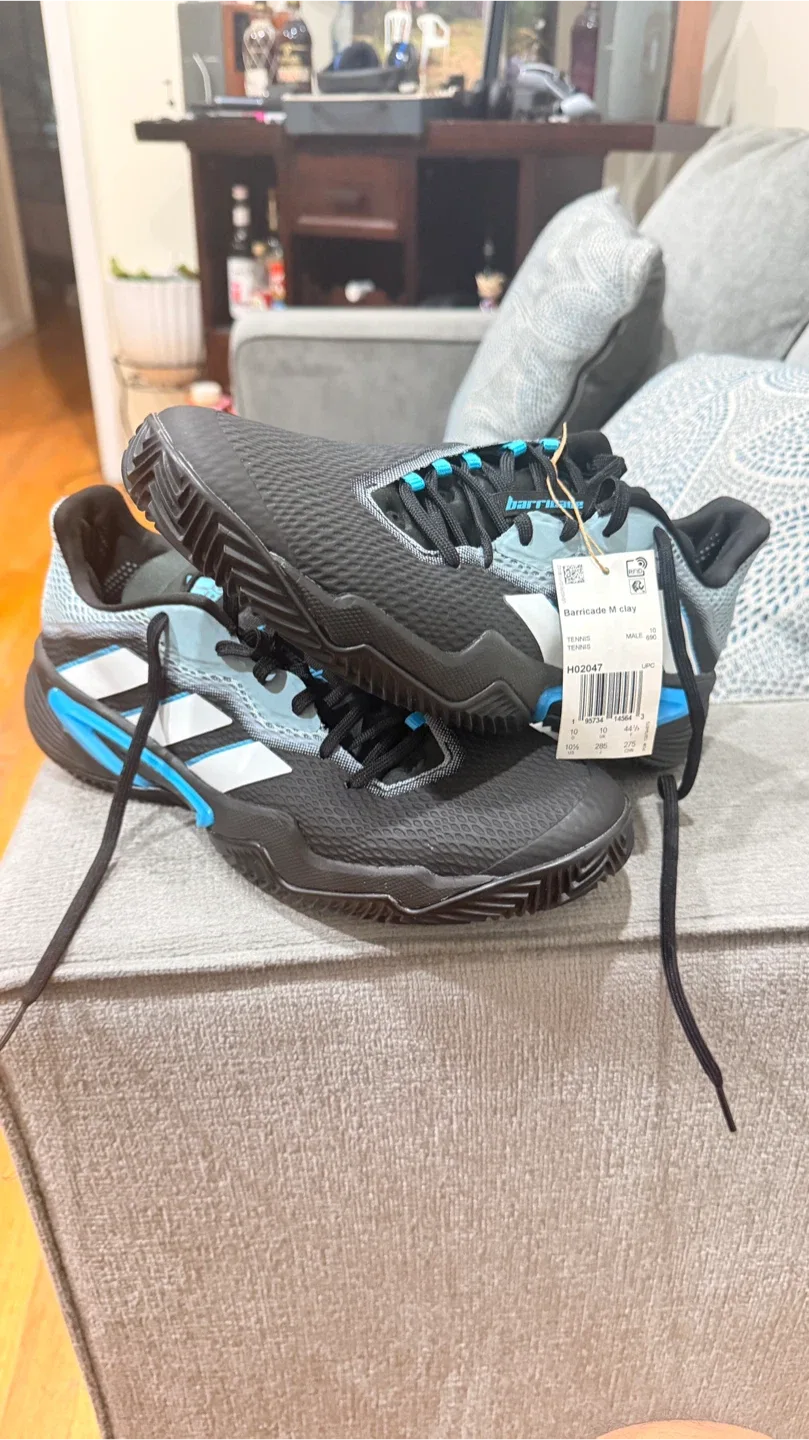 Adidas Barricade M Clay Tennis Shoes size 10.5 image indicator(2)