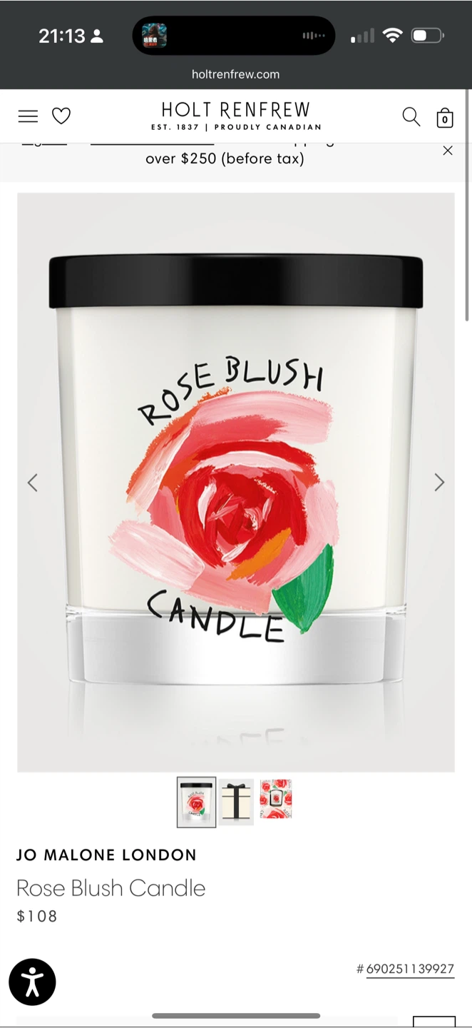 Jo Malone London Rose Blush Candle - photo 3