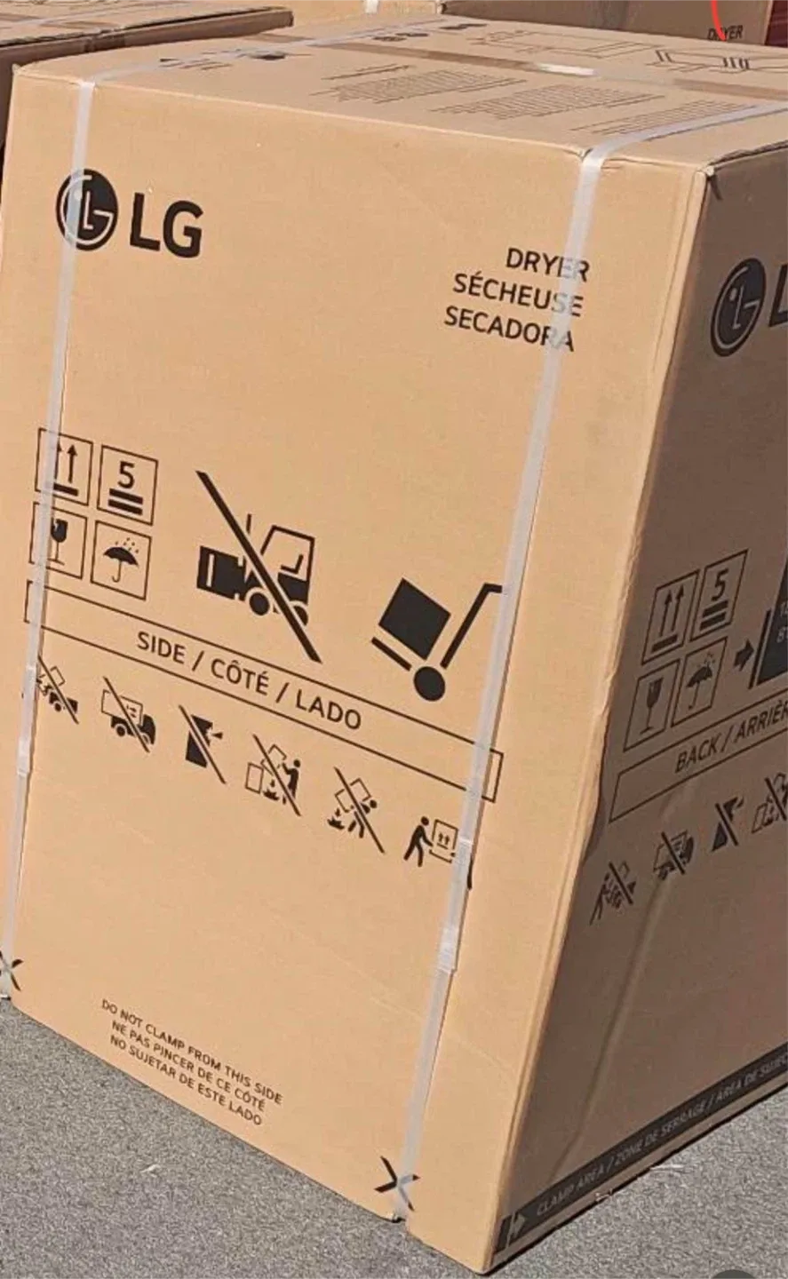 LG 7.3 Cu.Ft. Vented Gas Dryer - White image indicator(6)