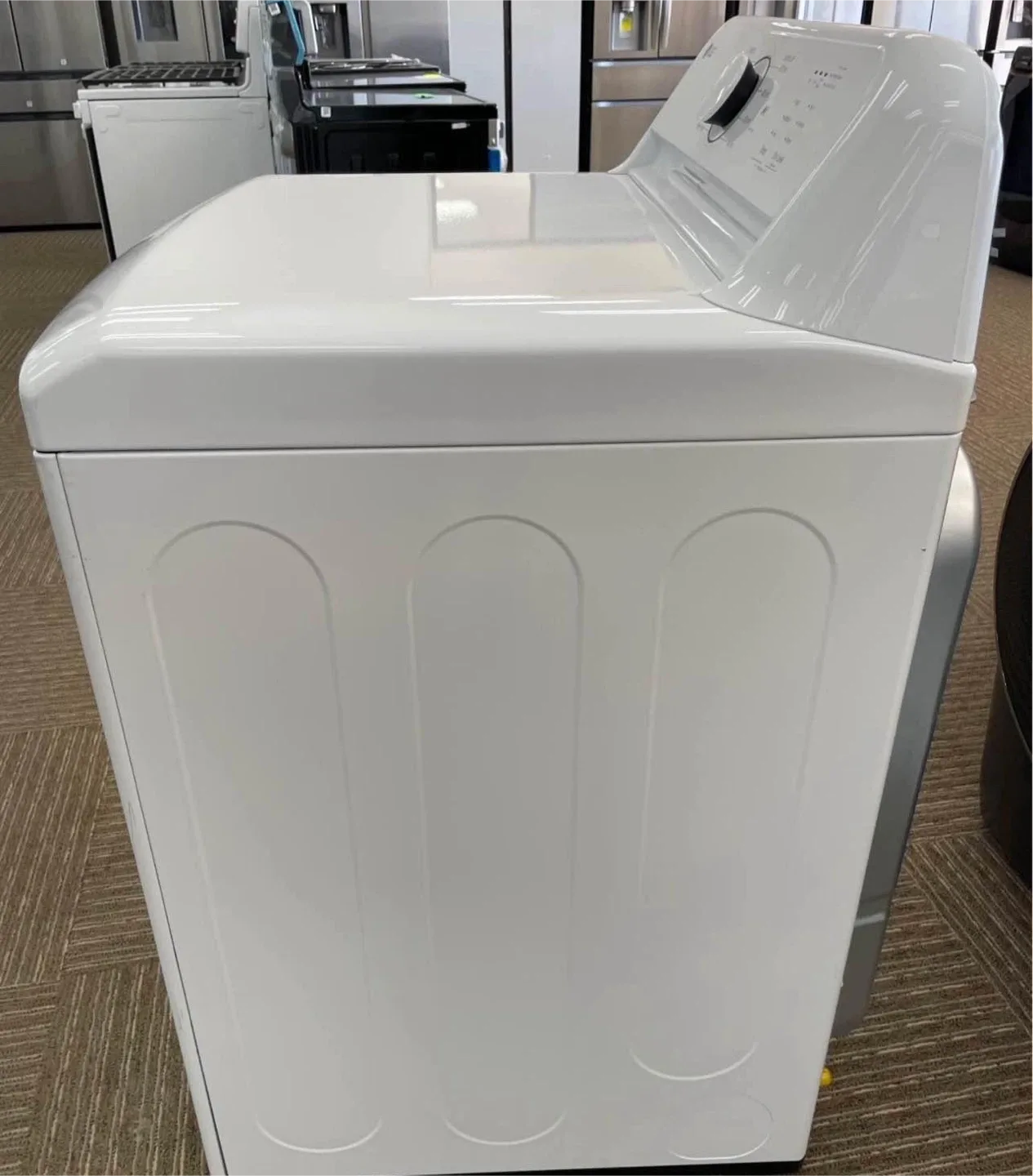 LG 7.3 Cu.Ft. Vented Gas Dryer - White image indicator(3)