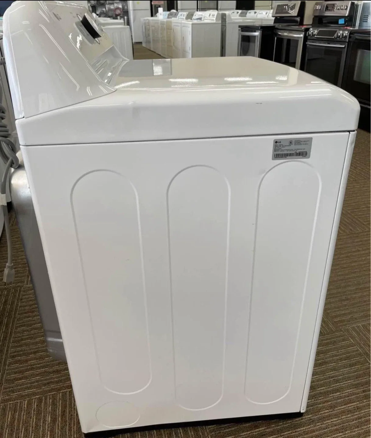 LG 7.3 Cu.Ft. Vented Gas Dryer - White image indicator(2)