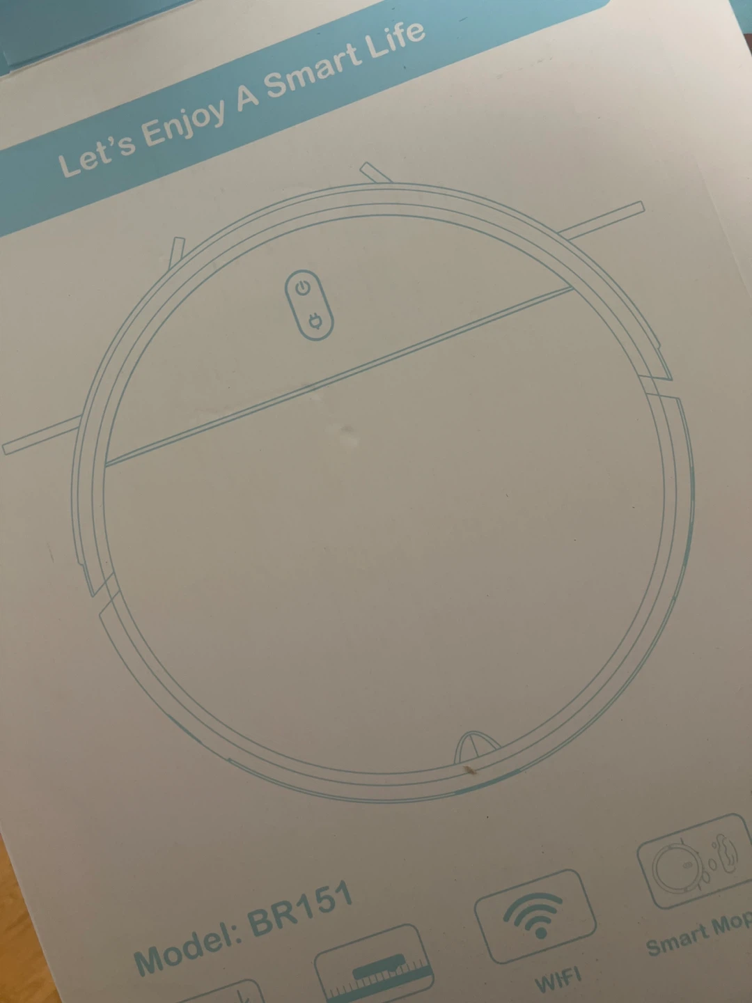 Black BR151 Robot Vacuum