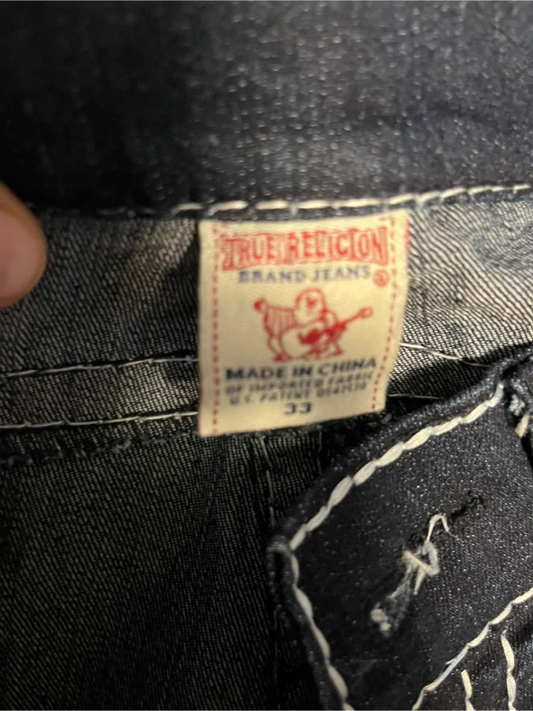 True Religion Jeans, Size 33