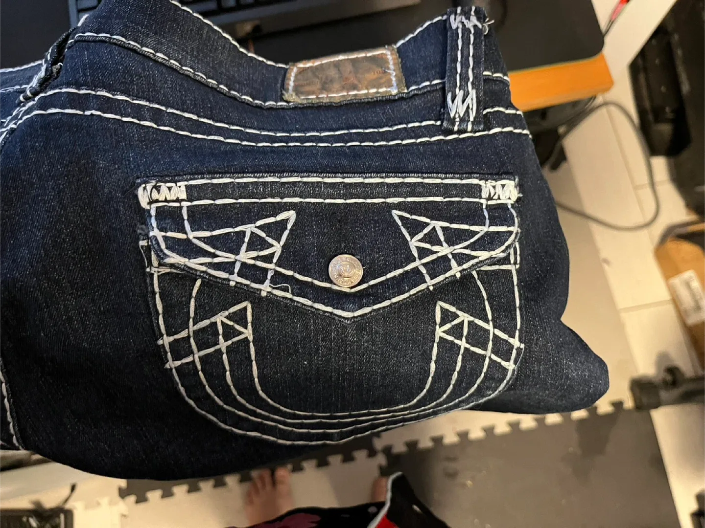 True Religion Jeans, Size 33 image indicator(3)