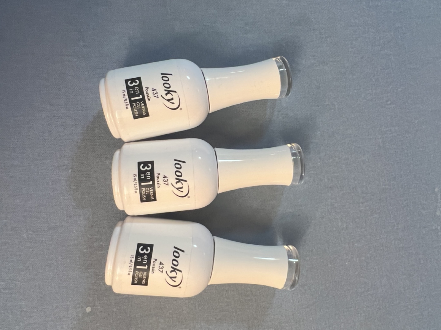 Looky 3 en 1 Vernis Gel Polish - Poussin 437 - photo 2