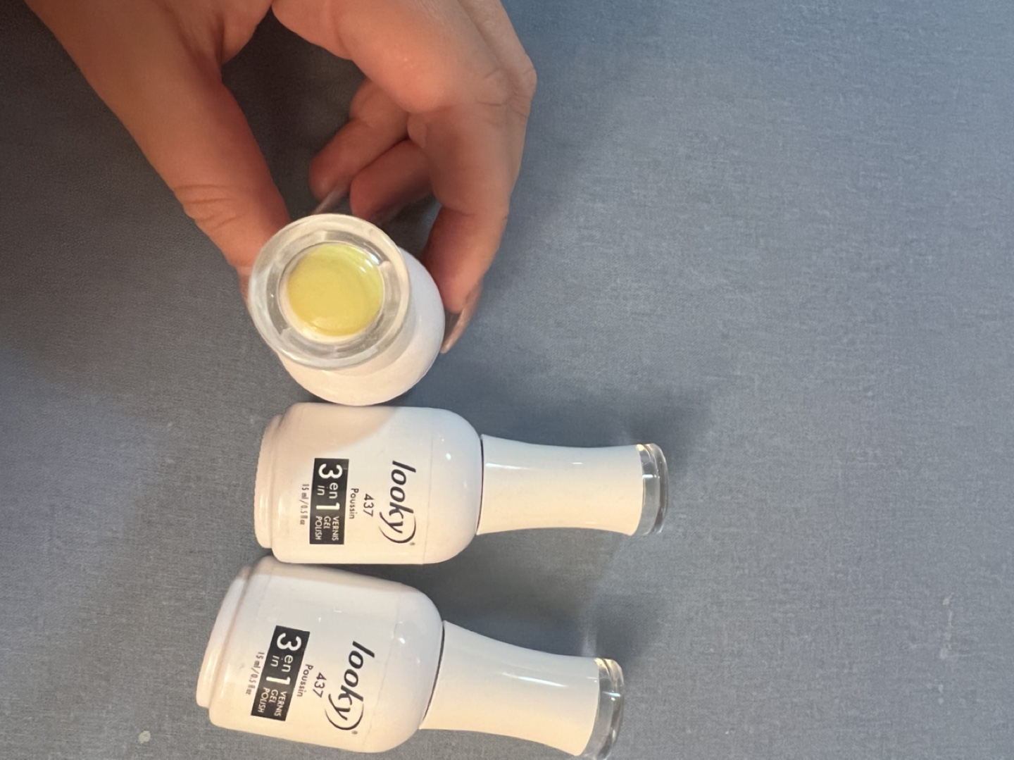 Looky 3 en 1 Vernis Gel Polish - Poussin 437 - photo 3