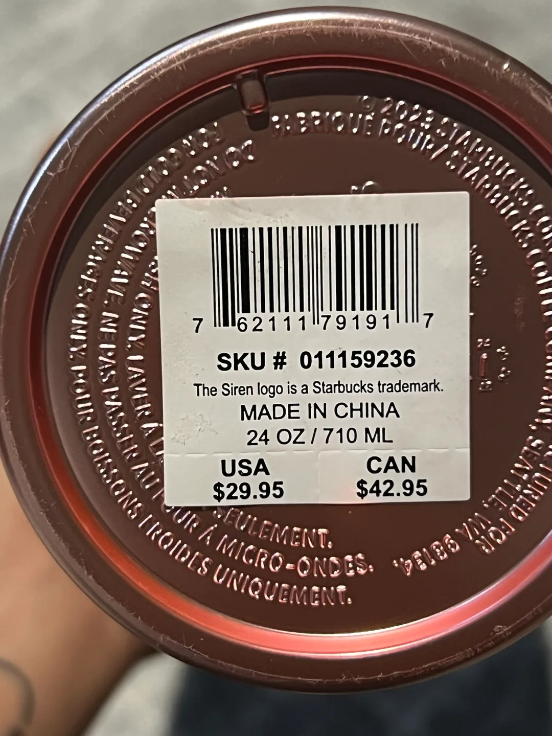 Starbucks Tumbler with Straw image indicator(6)