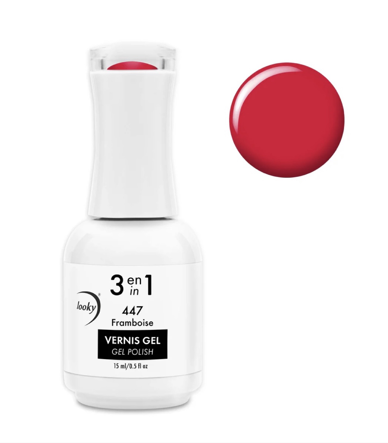 Looky 447 Framboise 3-in-1 Gel Polish