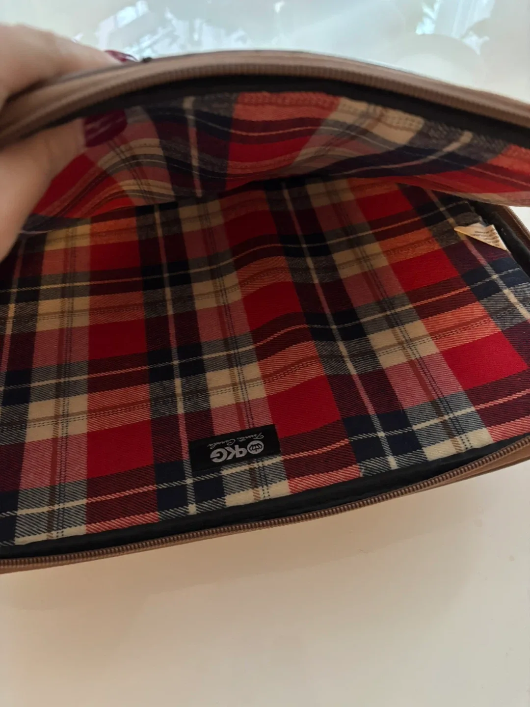 Brown Laptop Sleeve image indicator(6)