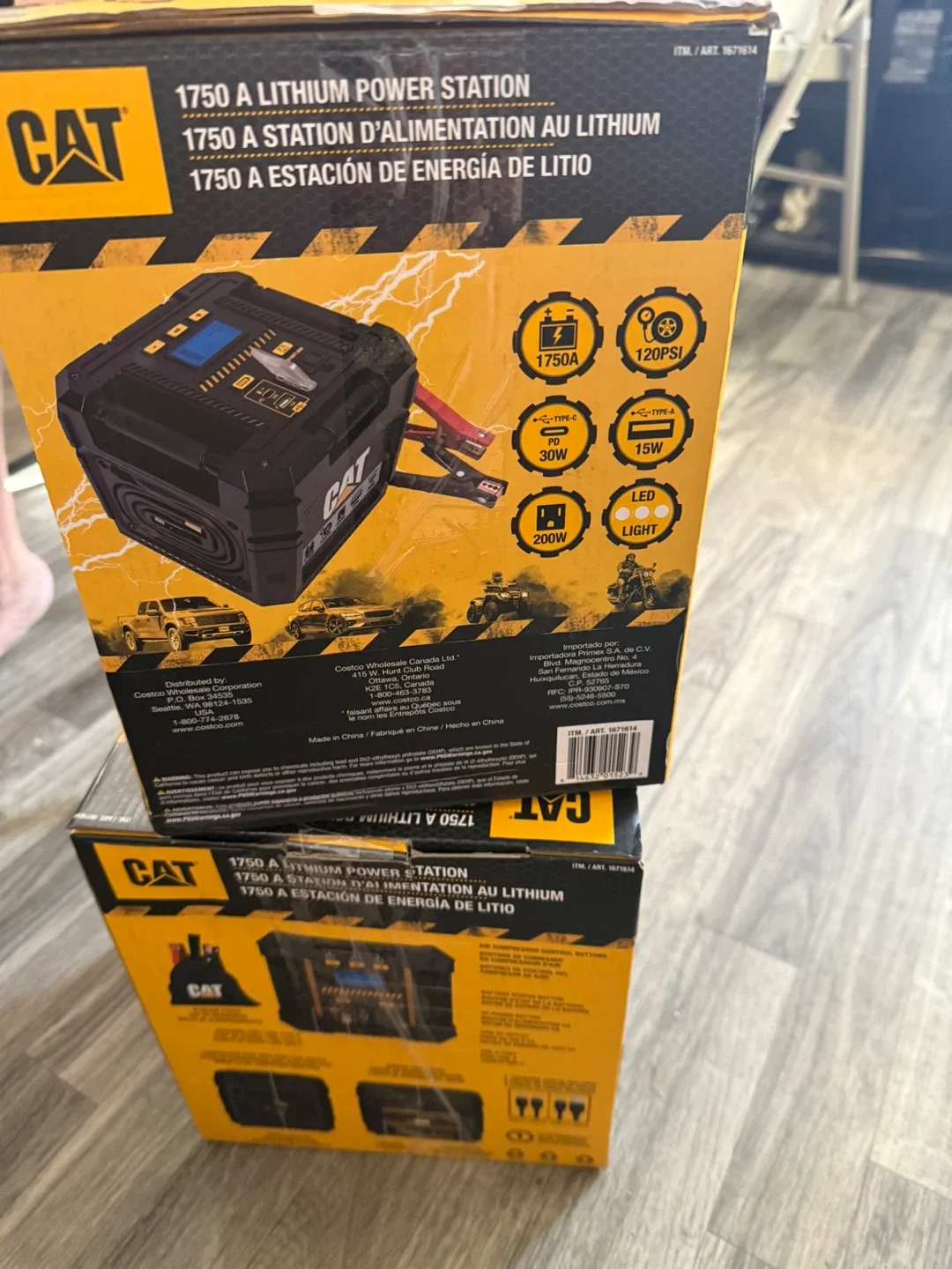 CAT 1750A Lithium Power Station Jump Starter - New! thumbnail