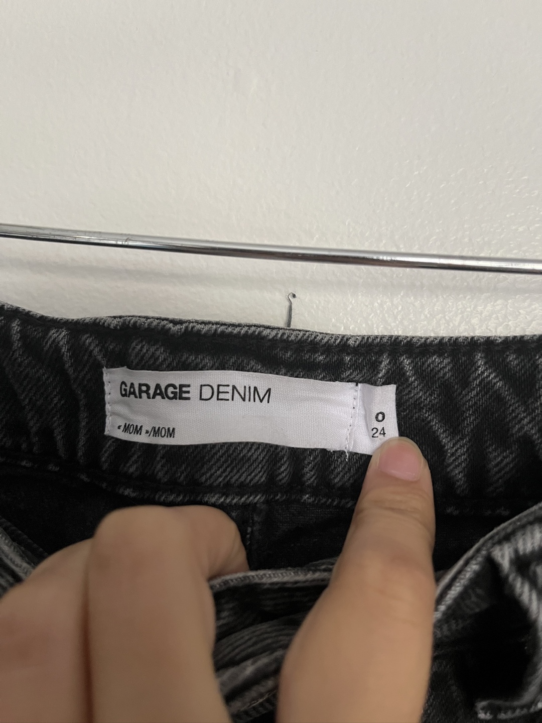 Garage Denim Mom Jeans - Size 0/24 - photo 4