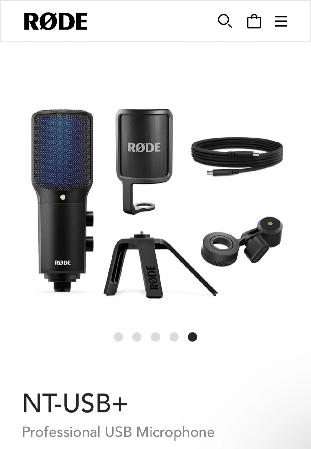 RØDE NT-USB+ microphone - photo 3