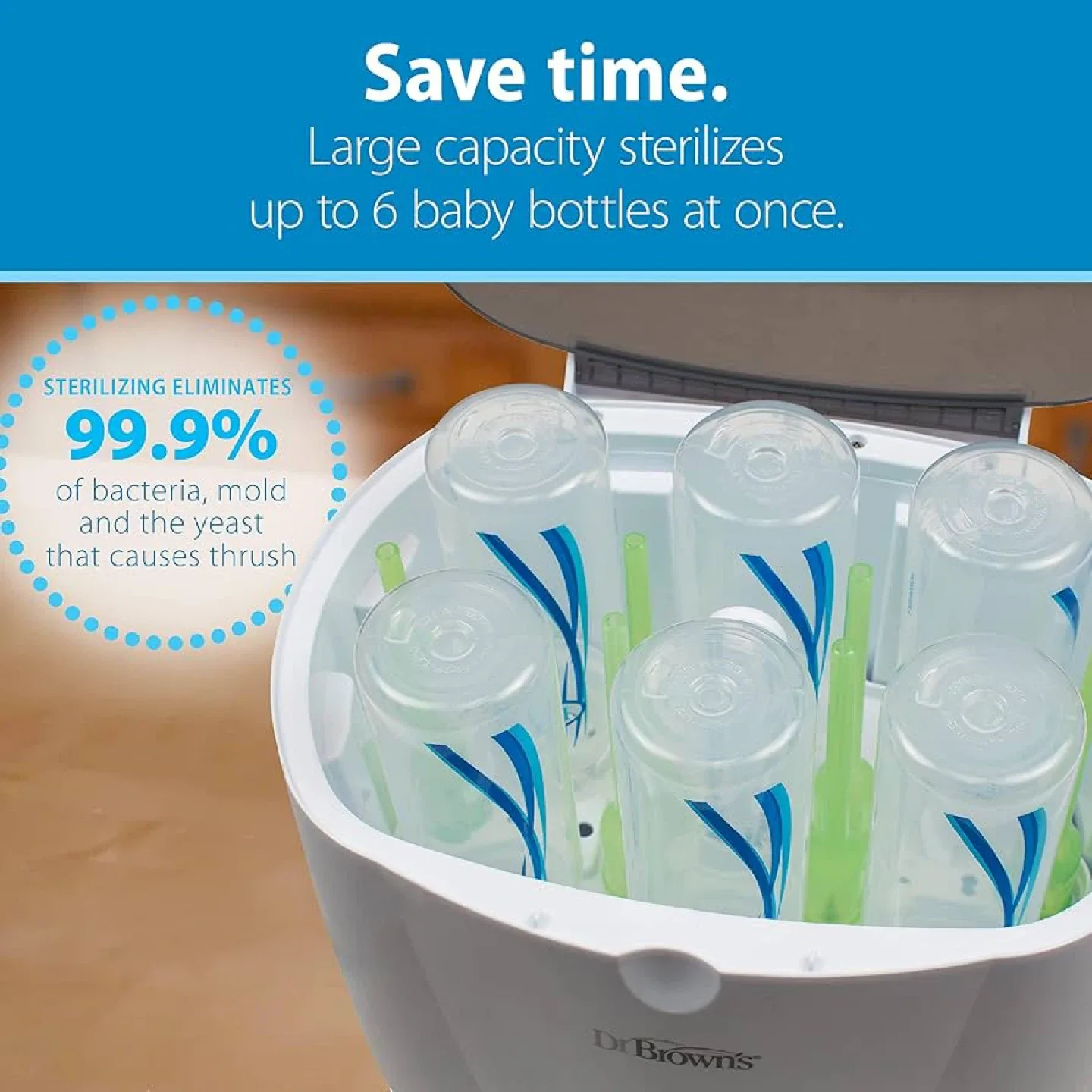 Dr. Brown's Deluxe Electric Bottle Sterilizer image indicator(4)