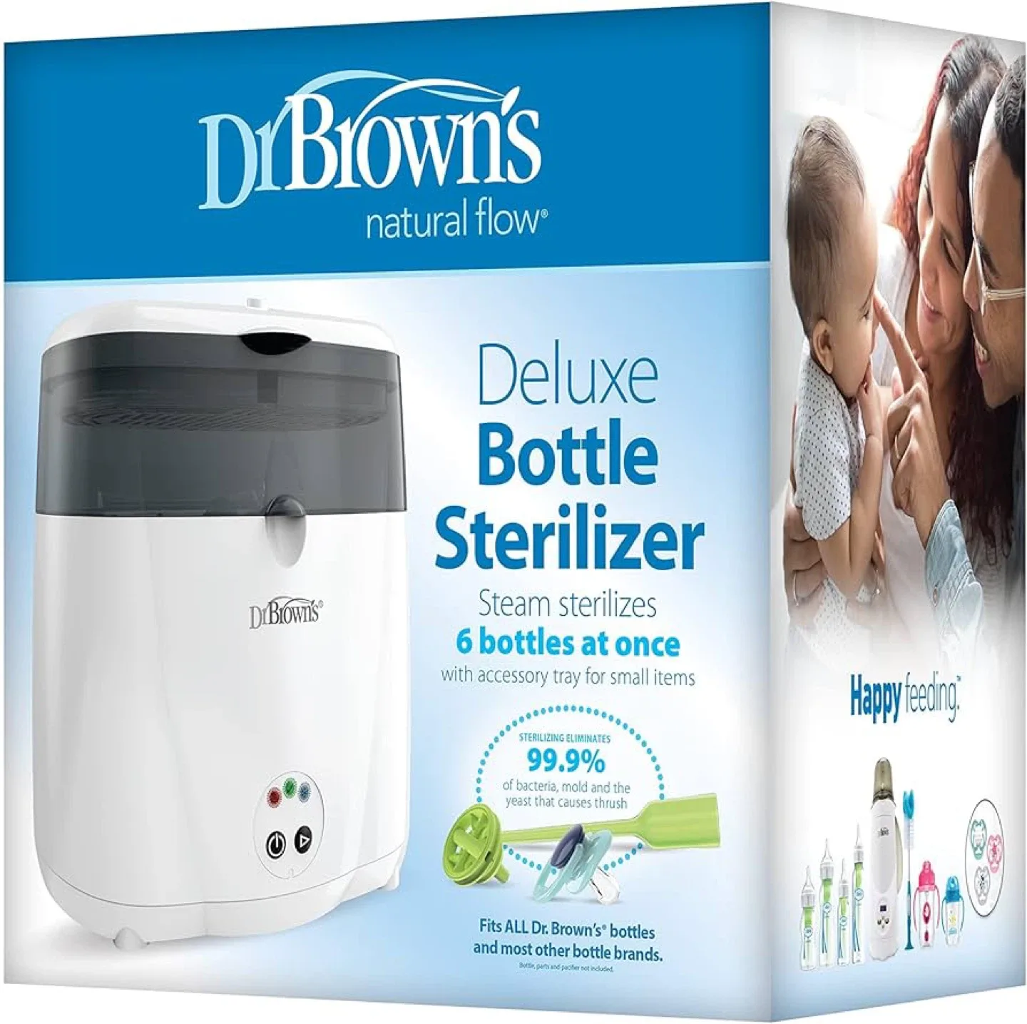 Dr. Brown's Deluxe Electric Bottle Sterilizer image indicator(7)