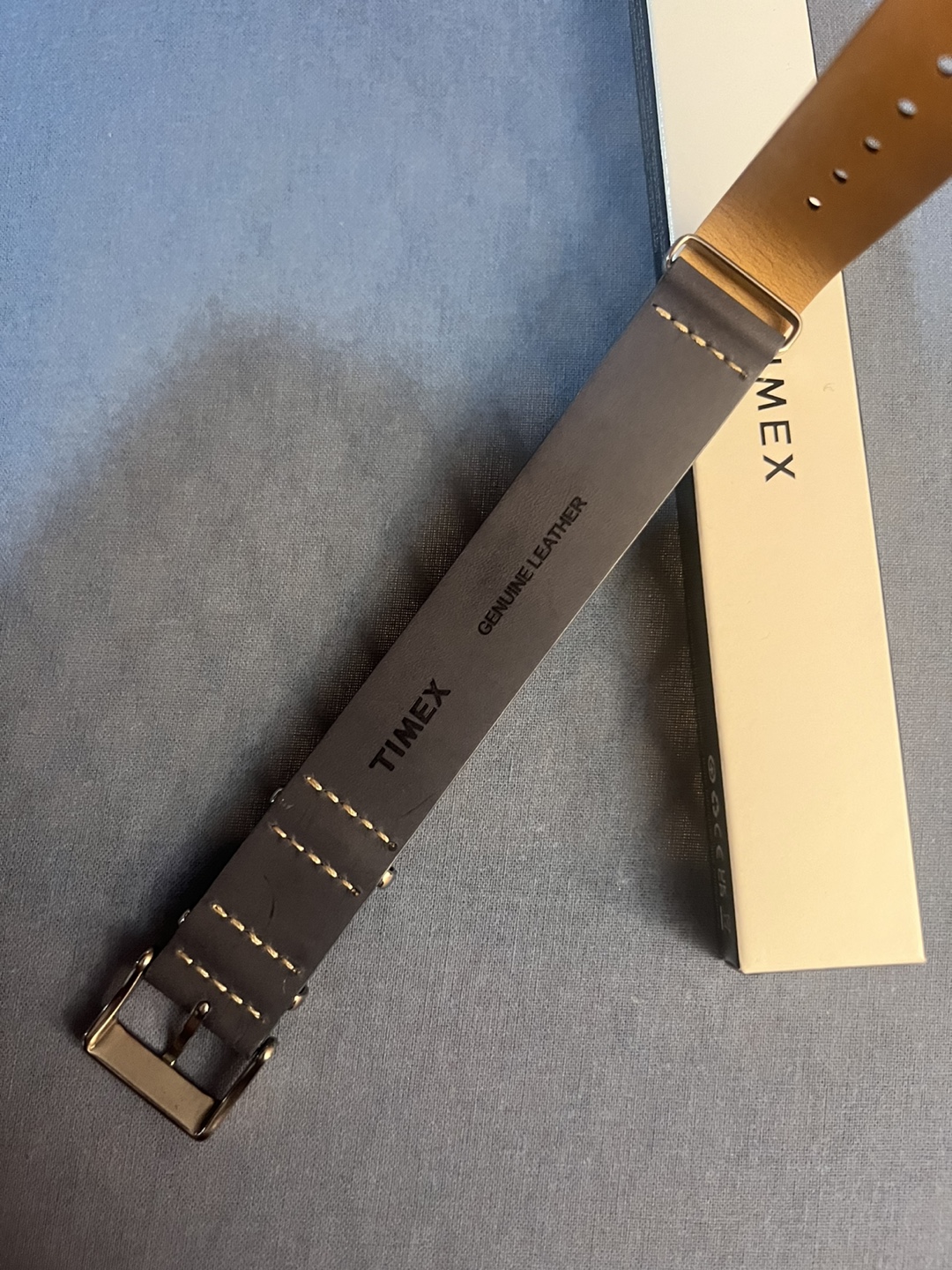Timex Genuine Leather Watch Strap - photo 2