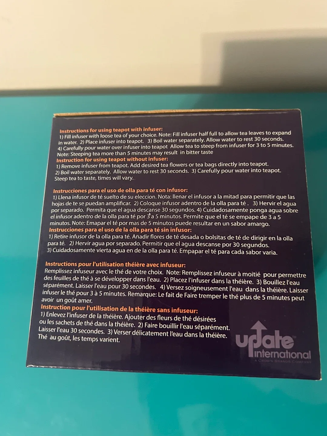 NEW Glass Teapot with Infuser – 4 Cup Capacity image indicator(2)