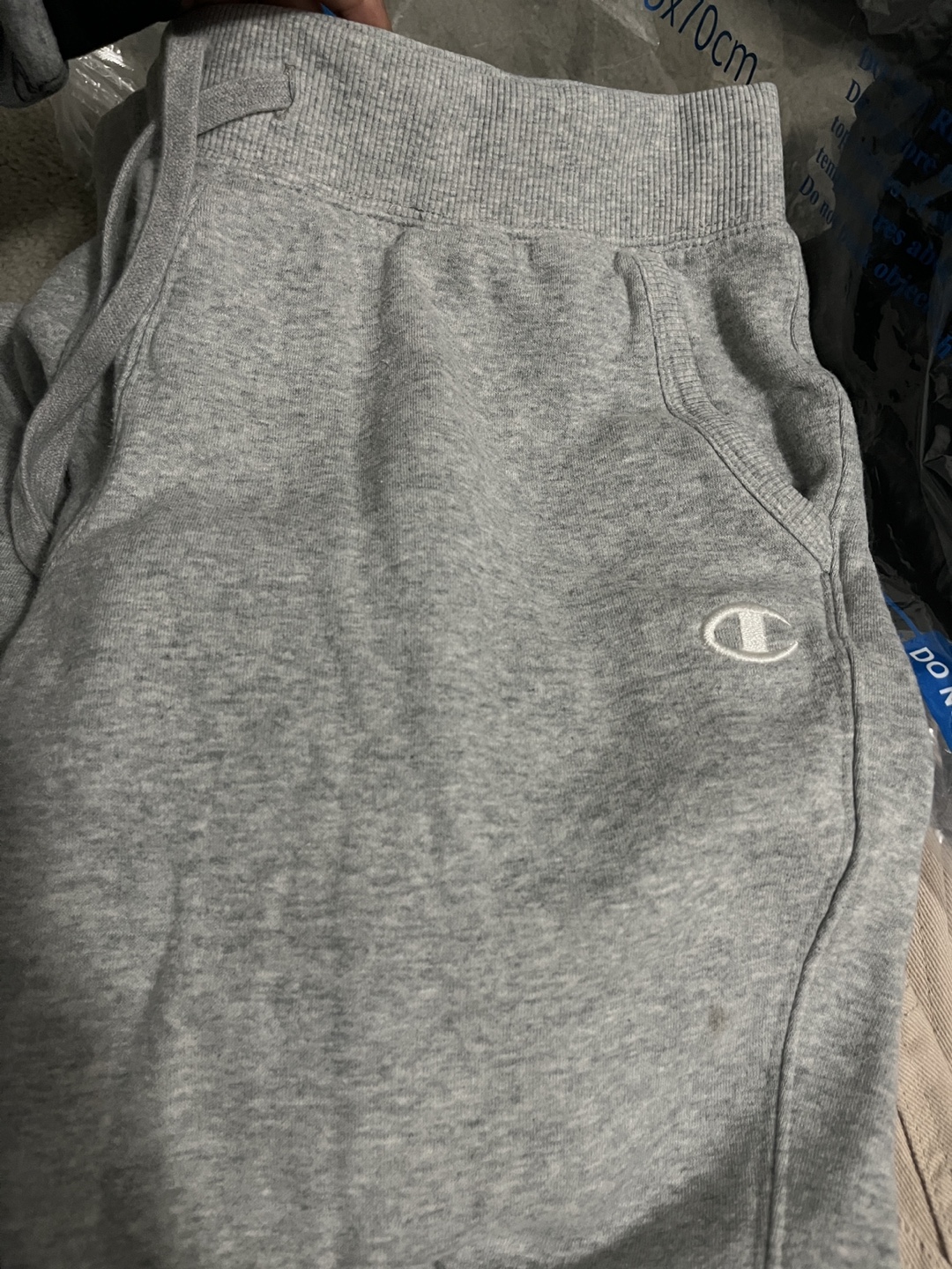 Champion Grey Sweatpants - Small - photo 2