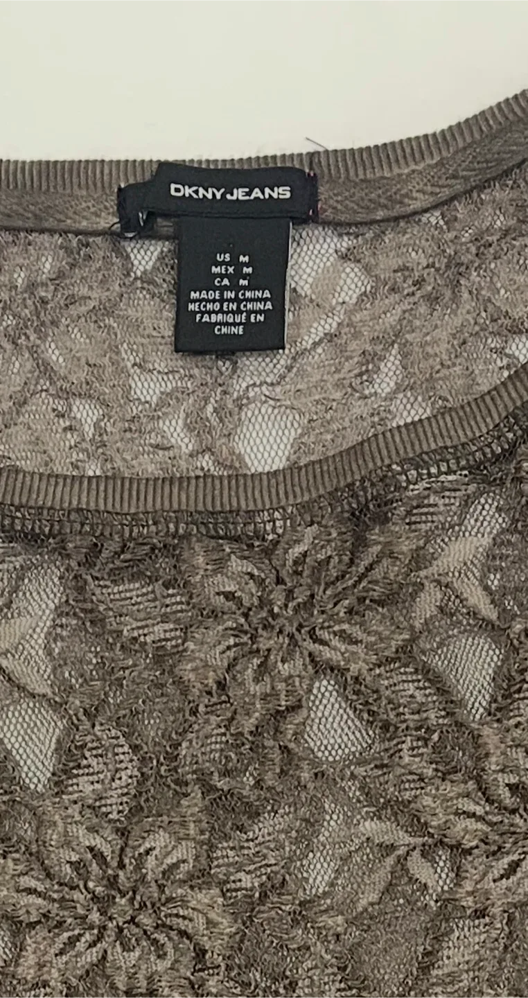 Lace Top 🥕Green Size M image indicator(3)