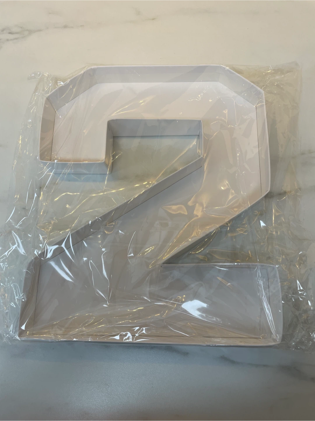 Number 2 paper tray - White