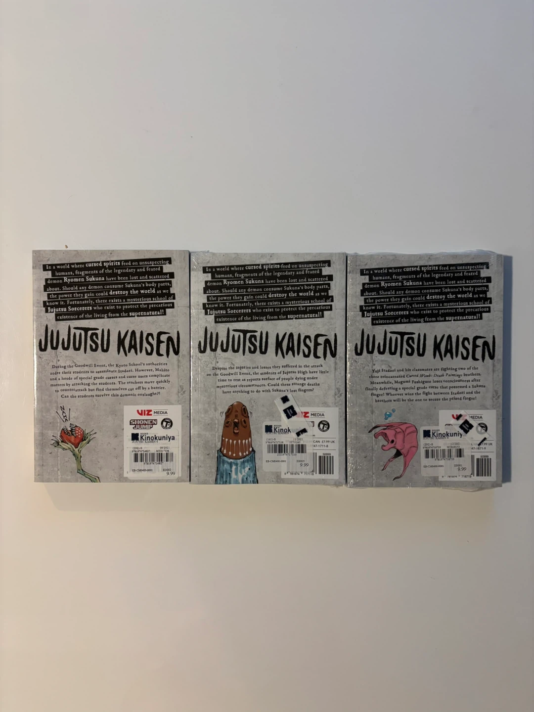 Jujutsu Kaisen Manga Bundle Volumes 6, 7, 8 by Gege Akutami - photo 2