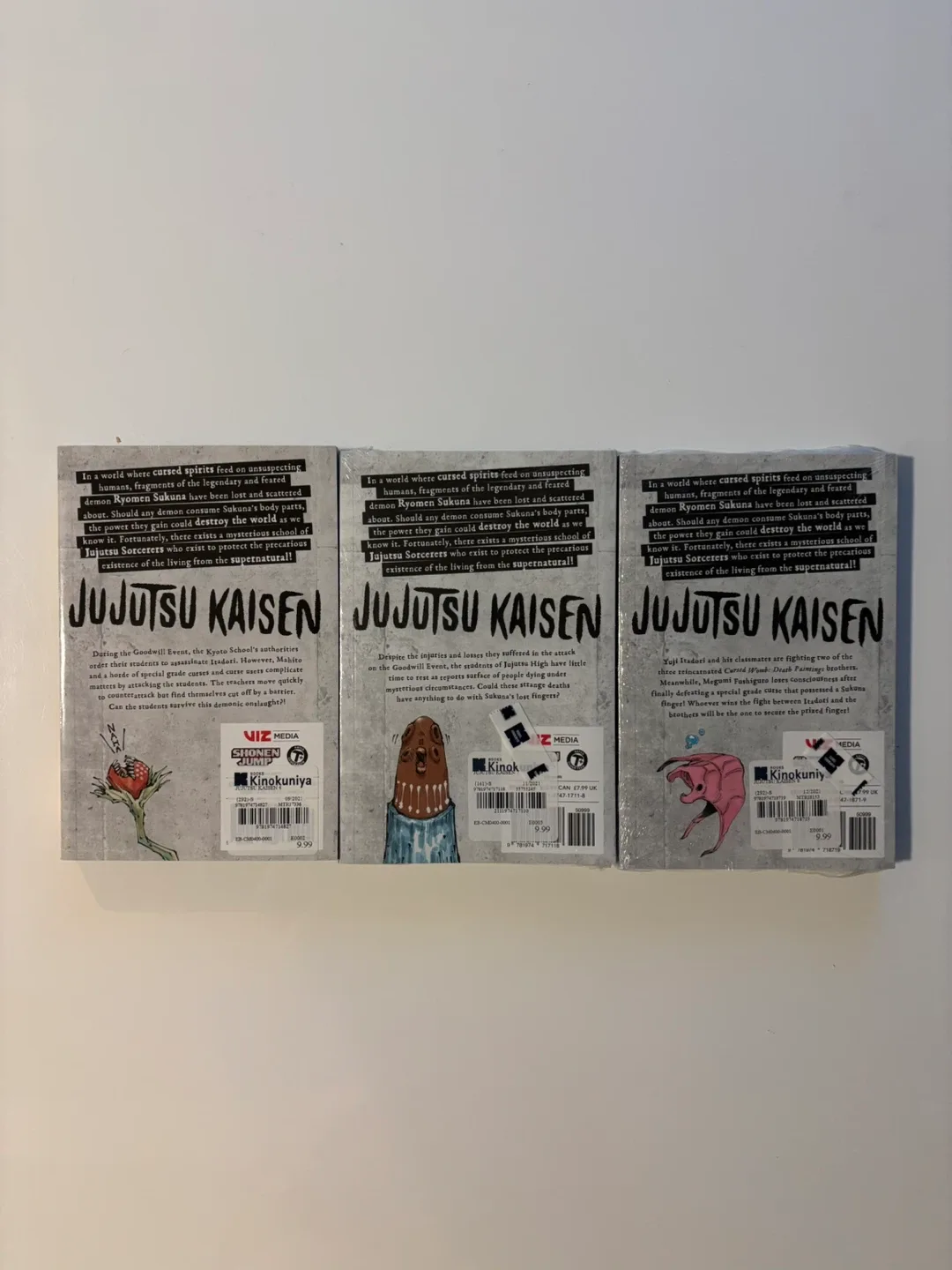 Jujutsu Kaisen Manga Bundle Volumes 6, 7, 8 by Gege Akutami image indicator(2)