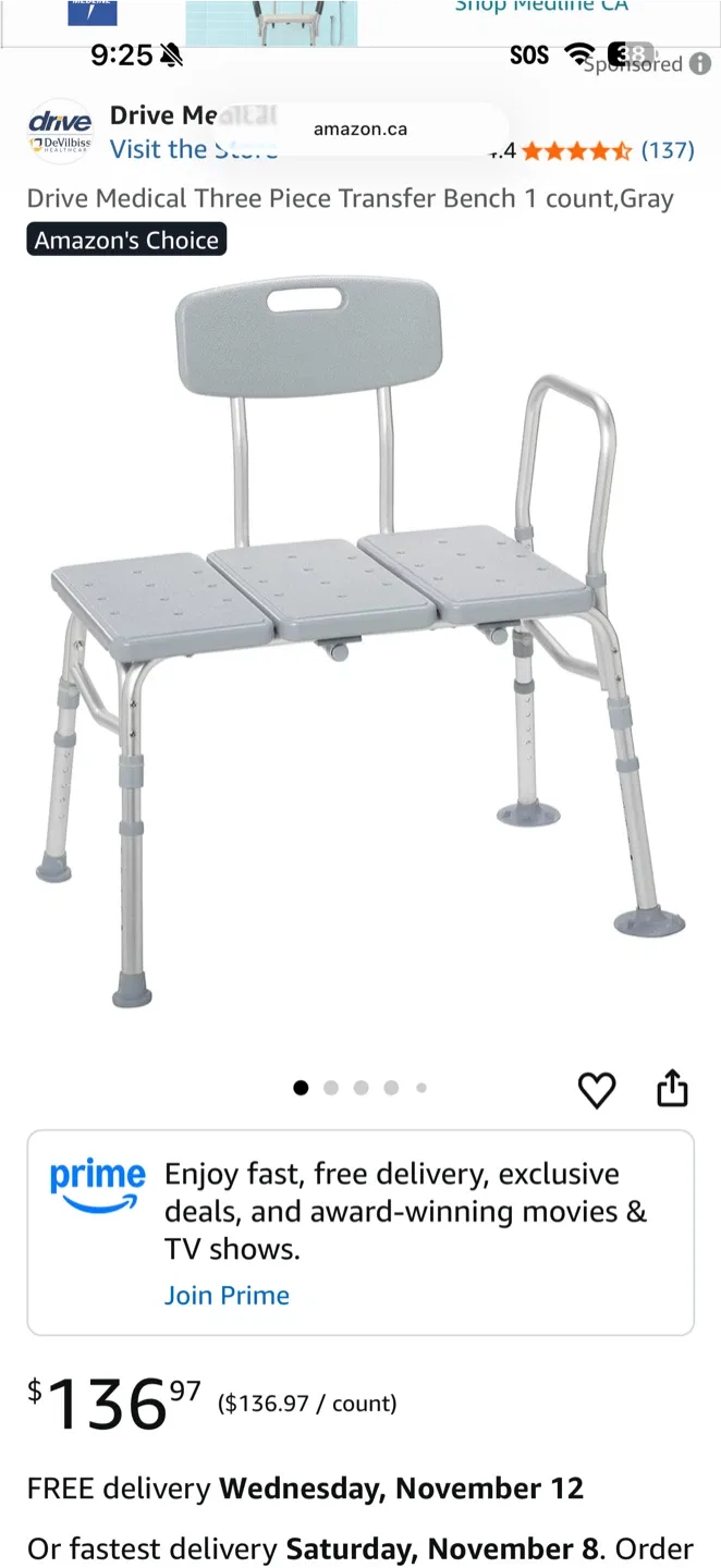 (URGENT) Bath chair for pwd/elderly image indicator(2)