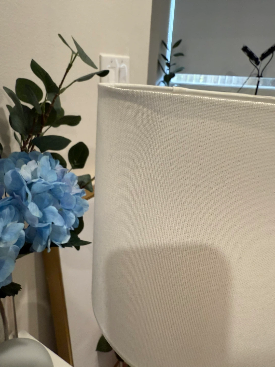 Table Lamp - White Shade, Marble Base - photo 5