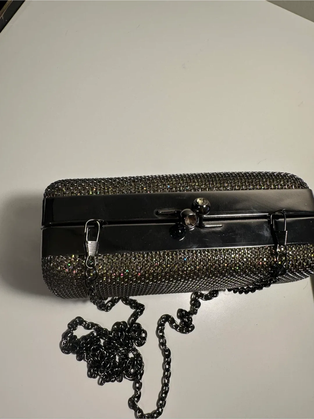 Evening Clutch with Chain Strap image indicator(4)