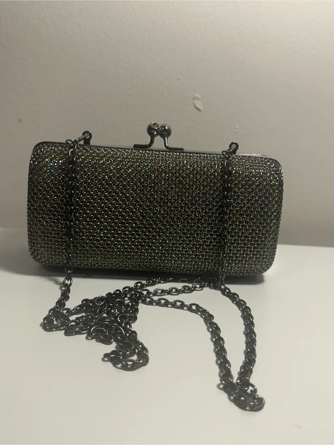 Evening Clutch with Chain Strap image indicator(2)