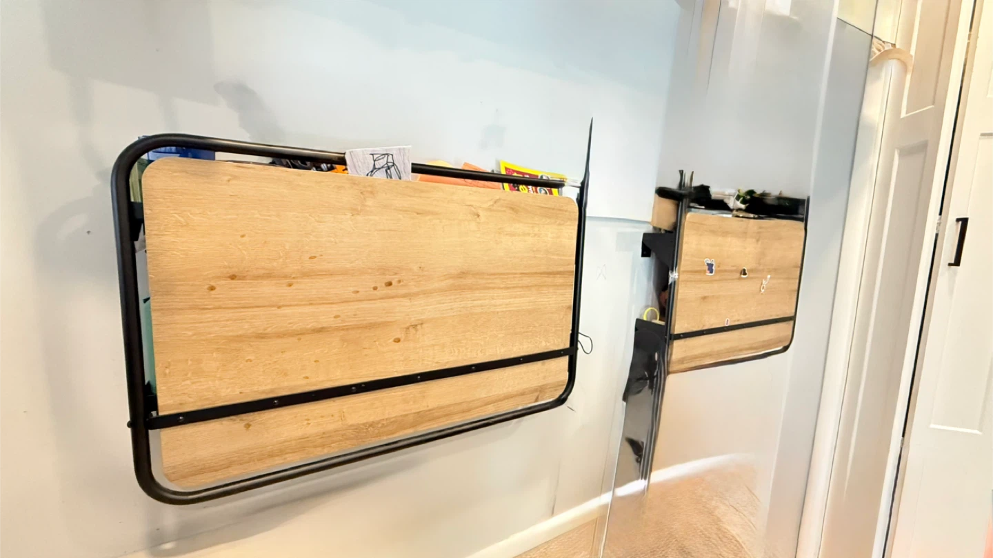 Wall Mounted Fold Down Desk - photo 2