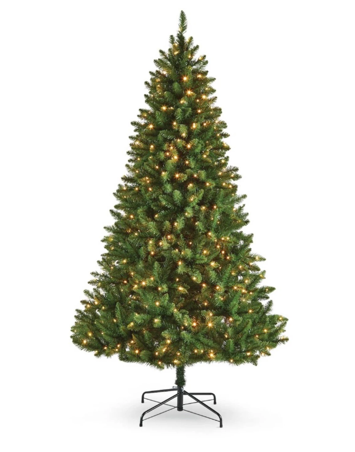 NOMA Pre-Lit Dresden Christmas Tree, 7-ft