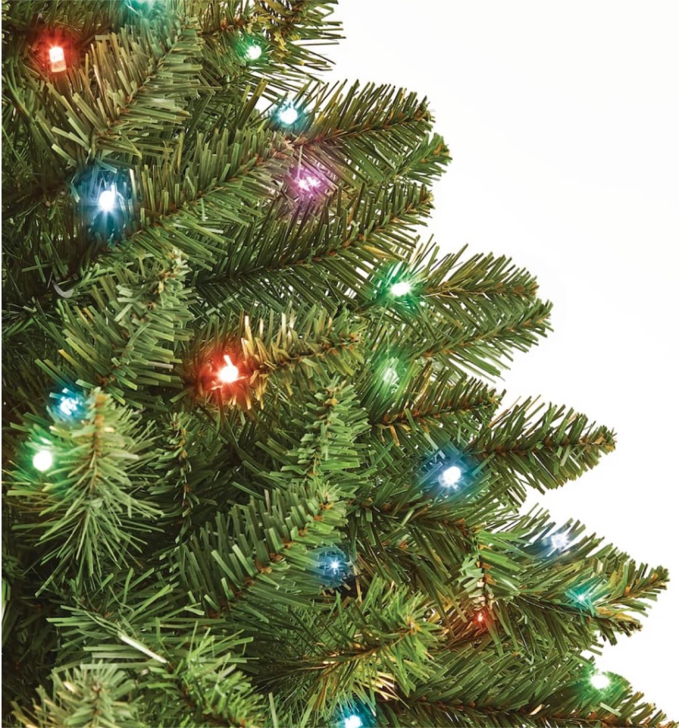 NOMA Pre-Lit Dresden Christmas Tree, 7-ft - photo 2