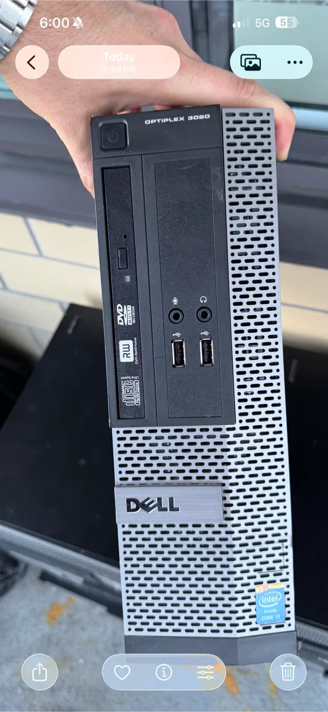 Dell OptiPlex 3020 Desktop PC - Intel Core i3
