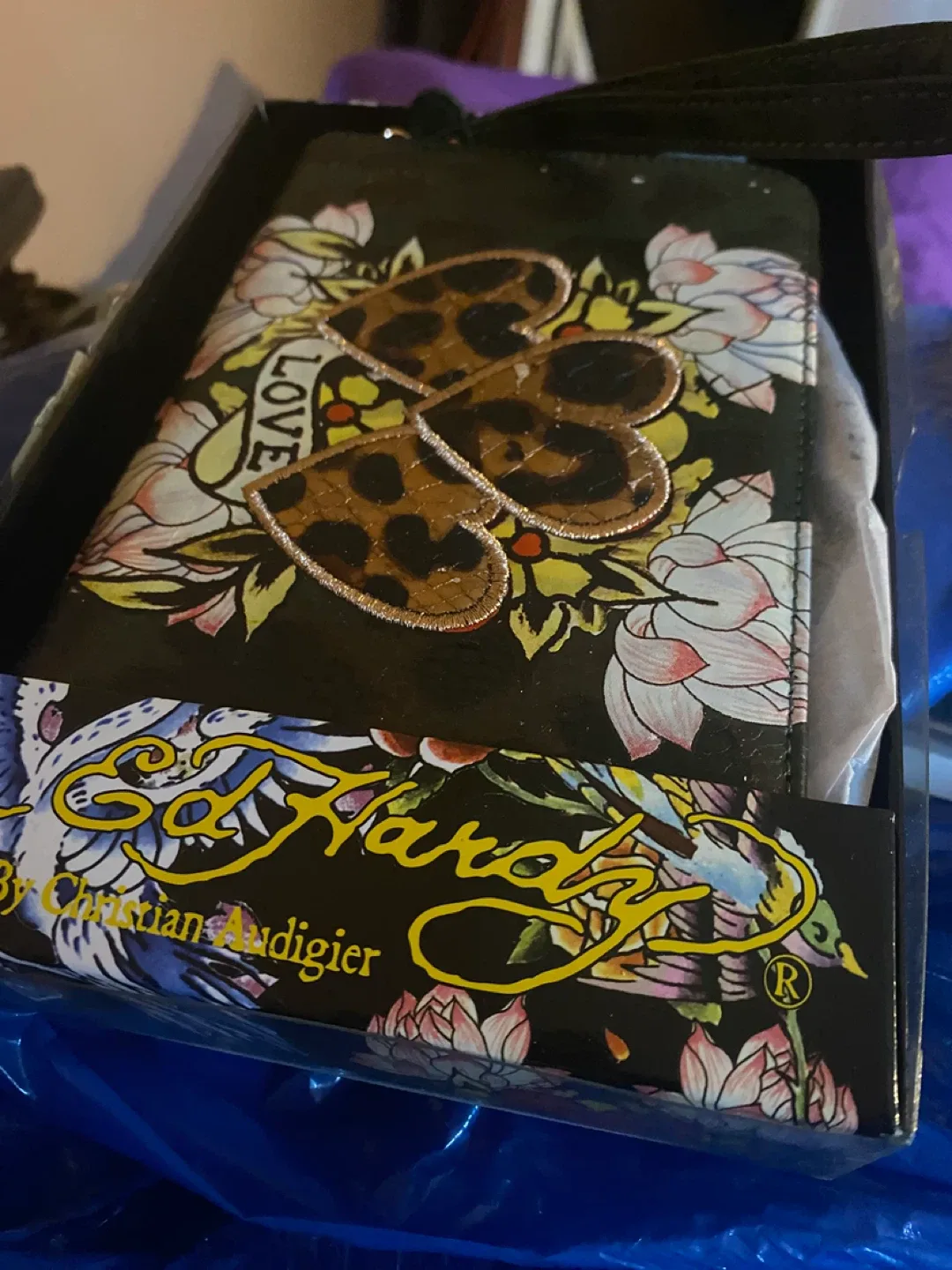 Ed Hardy Wallet with Box