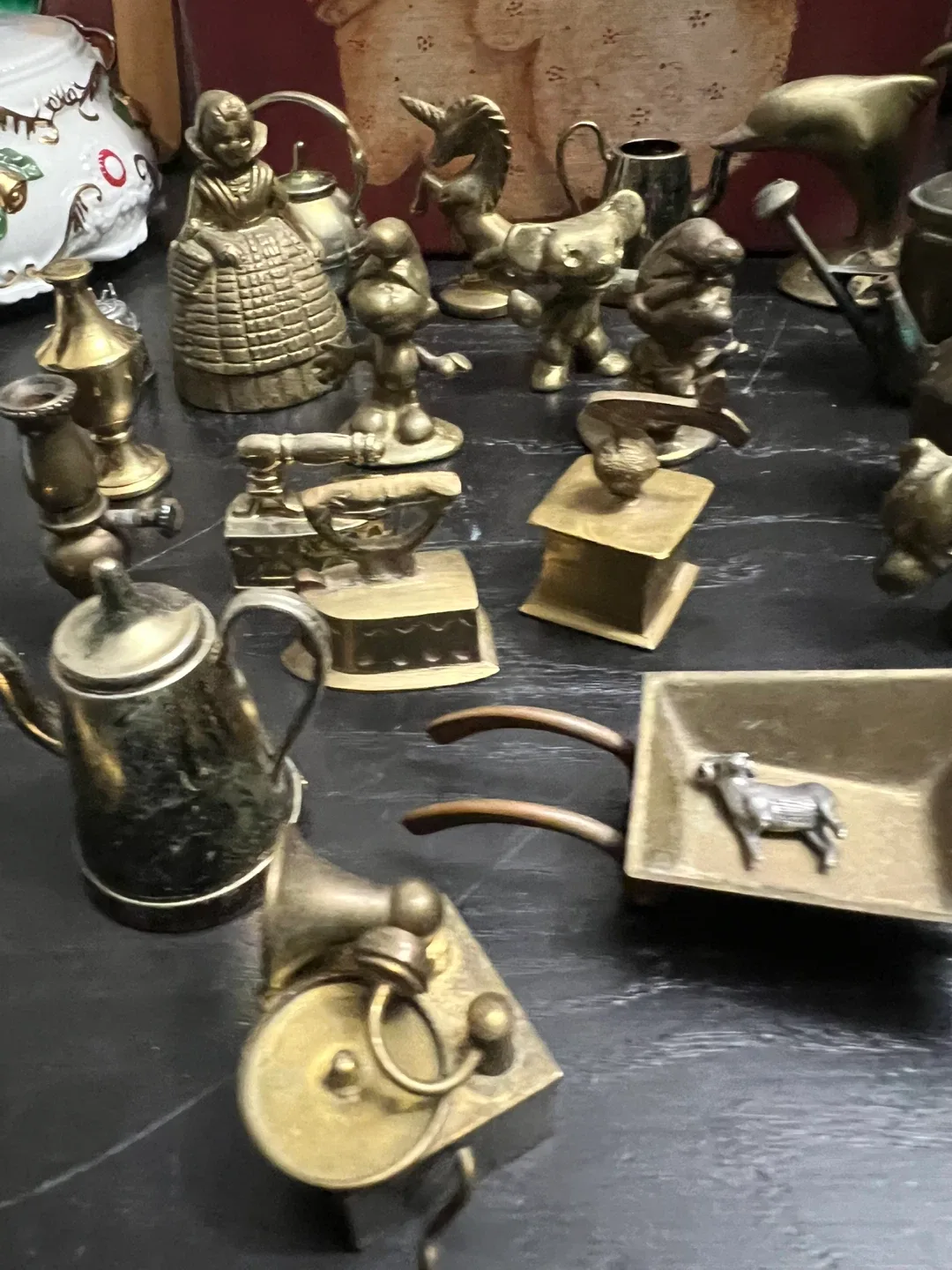 Vintage Brass Figurines & Miniatures