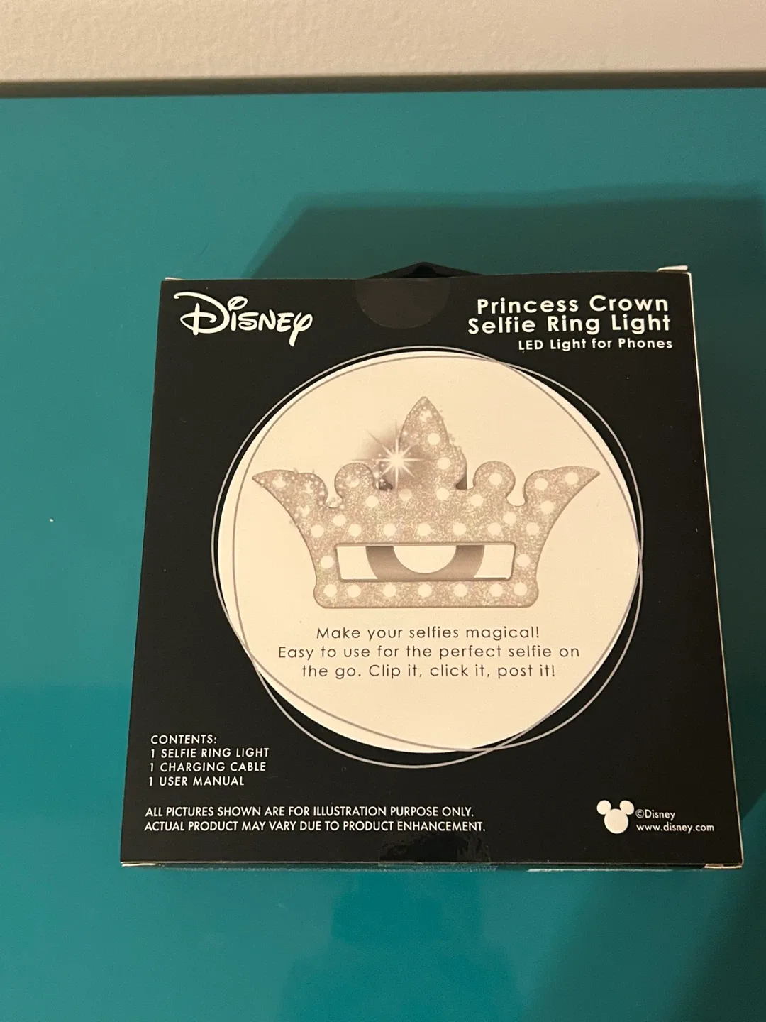 ✨ NEW Disney Princess Crown Selfie Ring Light image indicator(2)