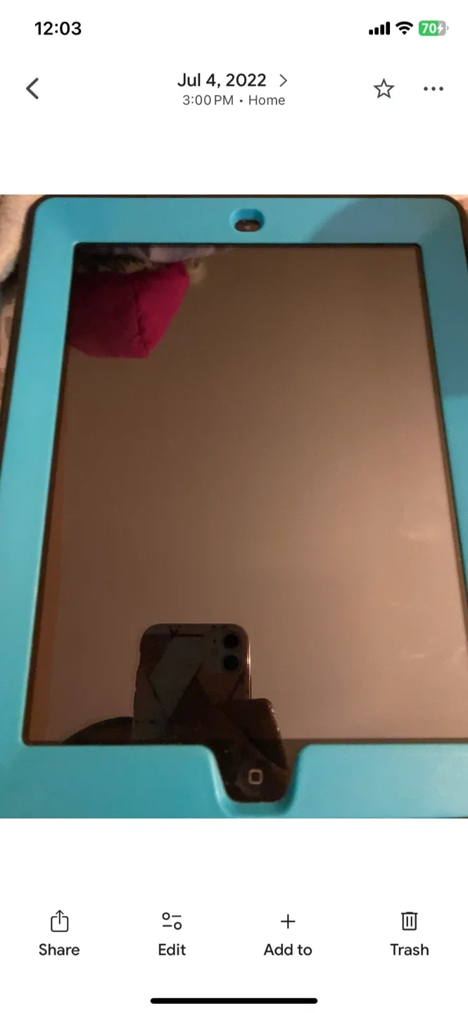 iPad with Blue Case image indicator(2)