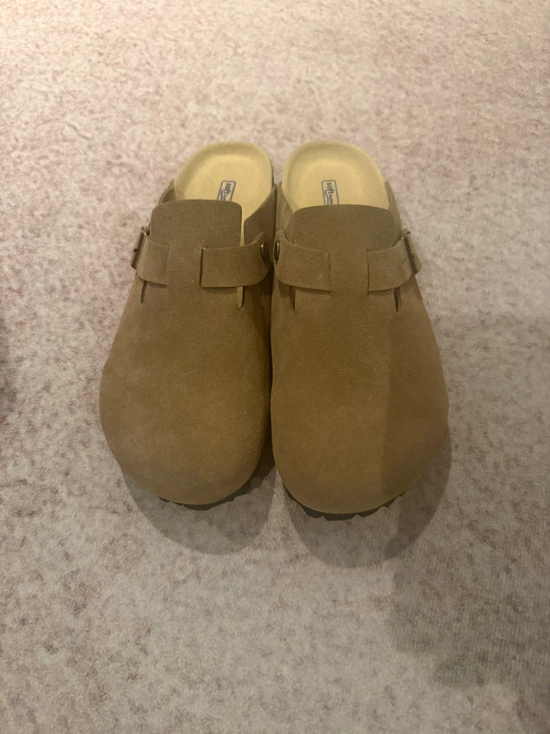 New Birkenstock, Boston light brown suede size 42 - photo 2
