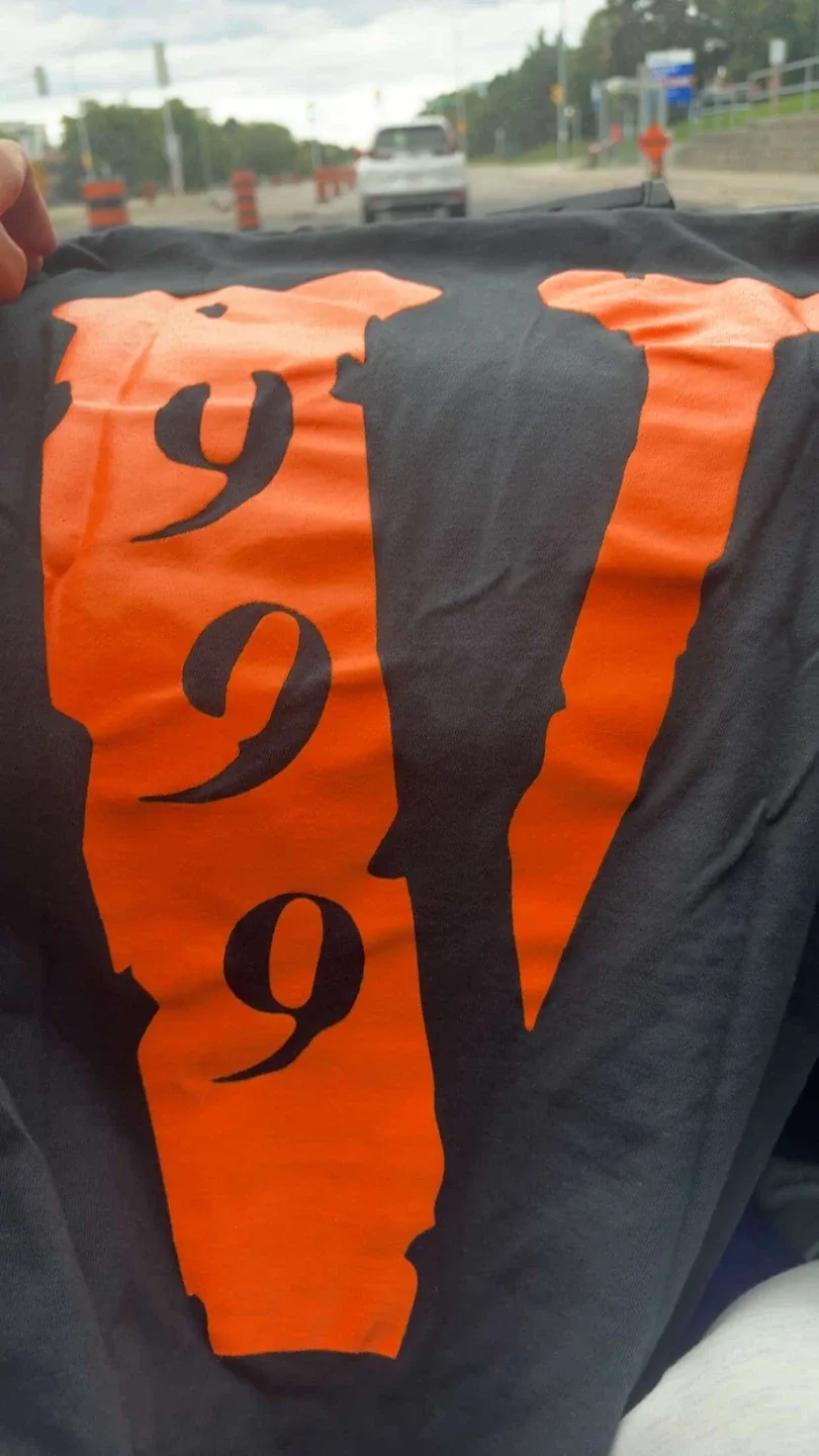 Juice Wrld x Vlone 999 T-shirt - Black image indicator(2)