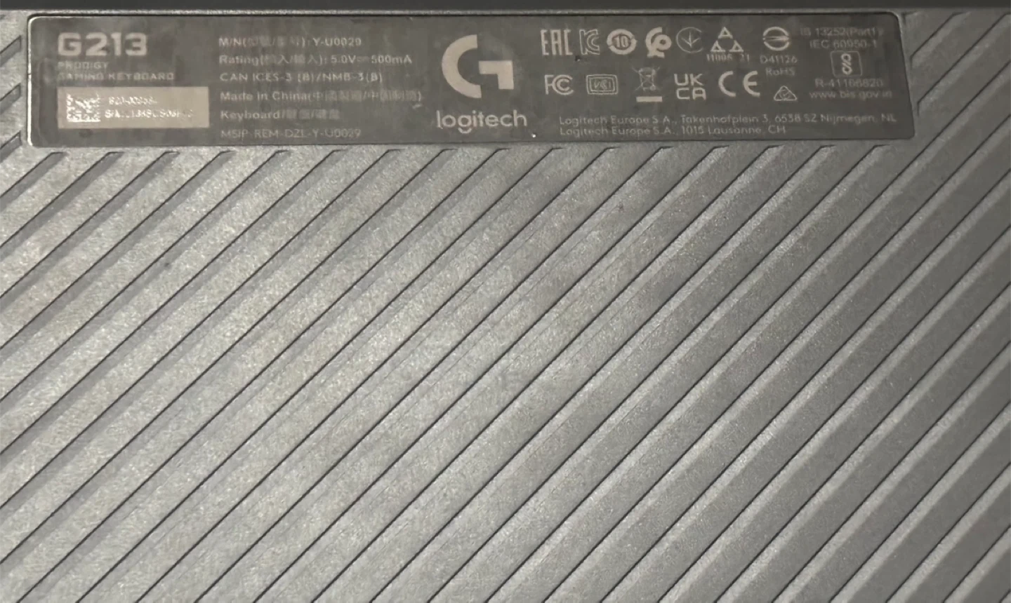 Logitech G213 Prodigy Gaming Keyboard - photo 3