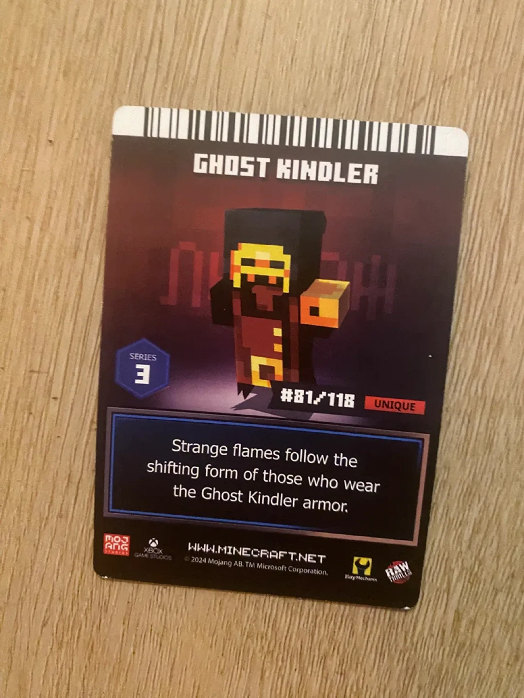 Minecraft Dungeons Arcade Cards Series 3