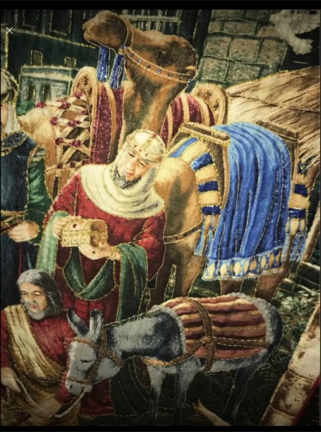 Handmade Nativity wallhanging image indicator(2)